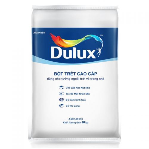 A502 - Bột bả nội ngoại thất Dulux (40KG) 
