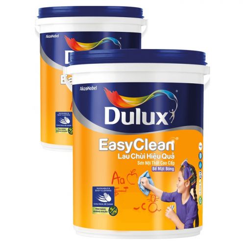 A991B-Dulux Easyclean lau chùi bóng cao cấp White, 18L