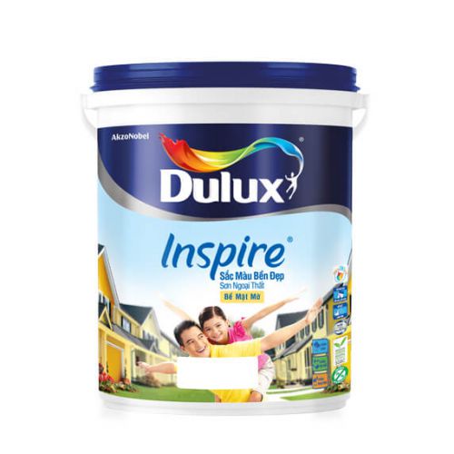 Z98 - DULUX INSPIRE MỜ NGOẠI THẤT BỀN ĐẸP MÀU TỰ CHỌN (5L)