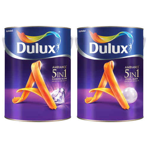 66A - DULUX AMBIANCE 5IN1 PEARL GLOW BÓNG MỜ MÀU TỰ CHỌN (5L)