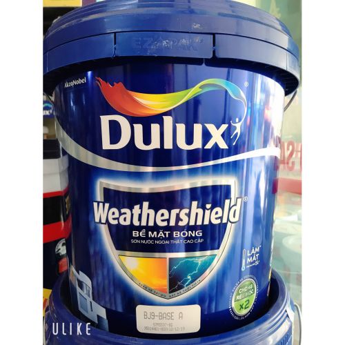 BJ9 - DULUX WEATHERSHIELD BÓNG NGOẠI THẤT CAO CẤP MÀU (15L